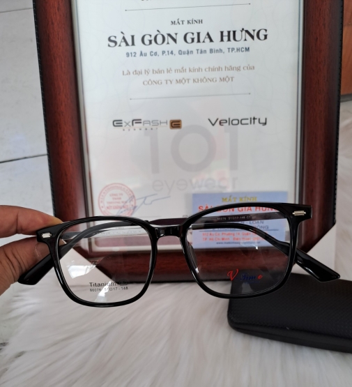 GỌNG NHỰA DẺO V- TIM TITAIUM MS - 86070 C1 