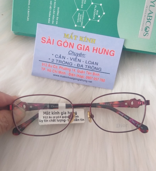 GỌNG KÍNH CẬN KIM LOẠI CAO CẤP  DIIORR CD-3806  6MF