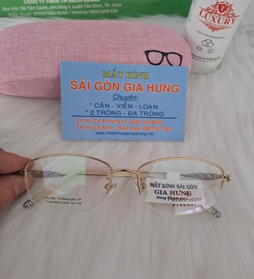 GỌNG KÍNH TITANIUM PETER SON  C - 33304 