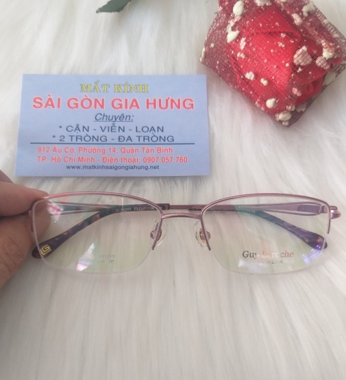 GỌNG KÍNH TITANIUM CAO CẤP Guy Laroche GL-90398 PK