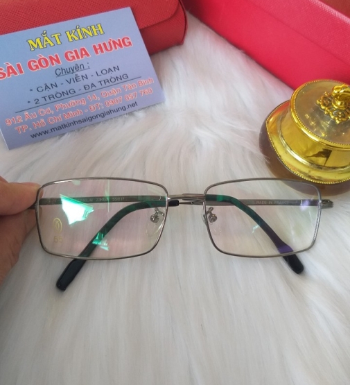 GỌNG KÍNH TITANIUM CAO CẤP  Cartier 23KGB MS  - 8888