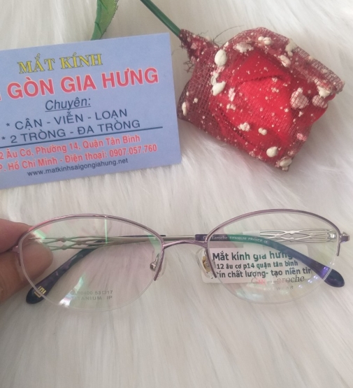 GỌNG KÍNH TITANIUM CAO CẤP Guy Laroche GL-90400 PU / SR