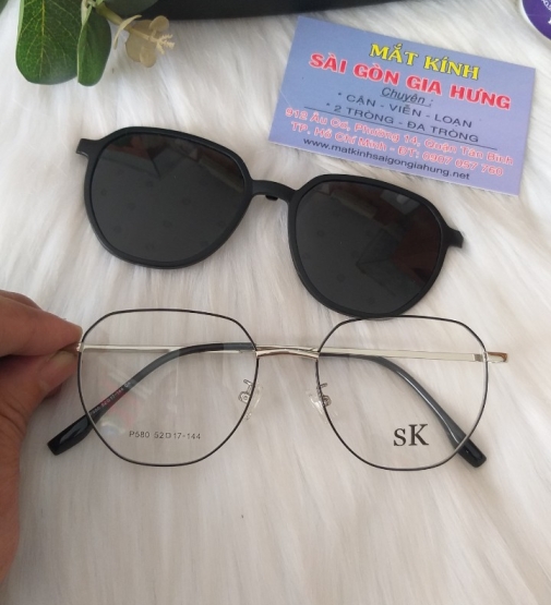 GỌNG KÍNH KIM LOẠI SK MS - P 580