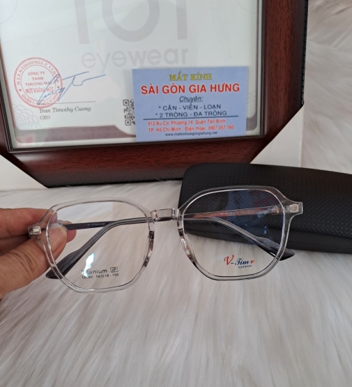 GỌNG NHỰA DẺO V- TIM TITAIUM MS - 86085 C3