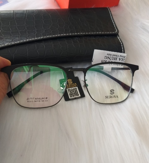 GỌNG KÍNH TITANIUM CAO CẤP SEROVA IP MS - SC213