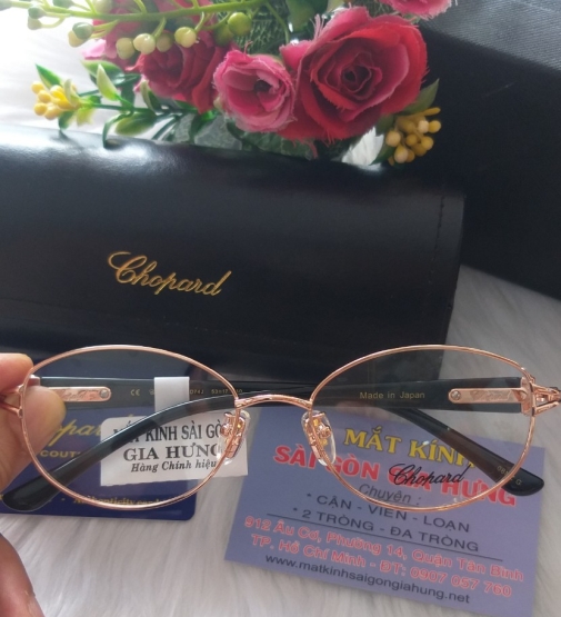 GỌNG KÍNH KIM LOẠI CAO CẤP CHOPARD VCHD - 74J C2