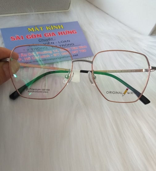GỌNG KÍNH TITANIUM CAO CẤP ORIGINAL WRITE  MS- 66168