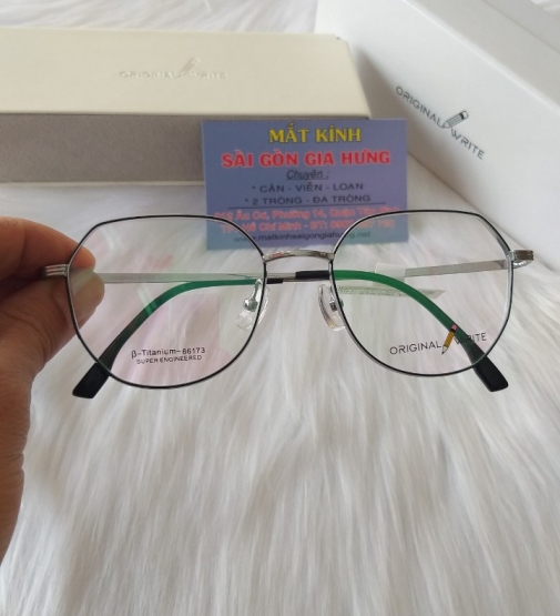 GỌNG KÍNH TITANIUM CAO CẤP ORIGINAL WRITE  MS- 66173