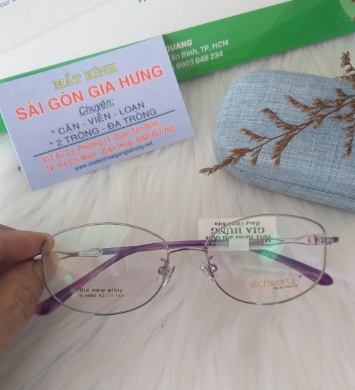 GỌNG KÍNH KIM LOẠI SCHWARTZ MSS- 5969 C6