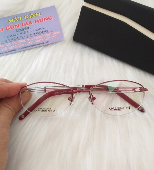 GỌNG KÍNH TITANIUM CAO CẤP VALERON V- 2430 C04