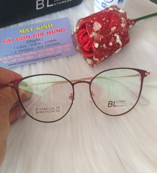 GỌNG KÍNH TITANIUM BLu-smart  BJ - 360 C3