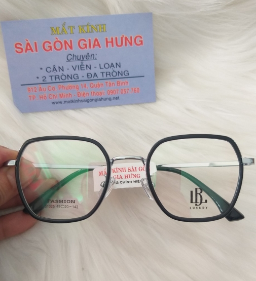 GỌNG KÍNH KIM LOAỊ LB LUXURY  MS - 31025 C1