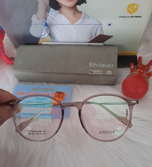 GỌNG NHỰA DẺO TITANIUM ANESSA  - M8 140 C5