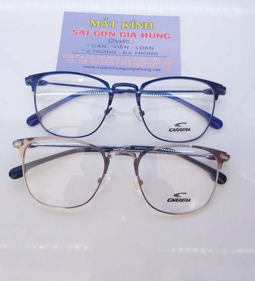 Gọng Kính Cận Kim Loại kiểu CARRERA