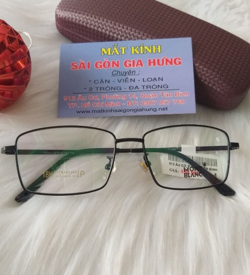 GỌNG KÍNH TITAN  MONTBBLANC  MS - 15005 C4