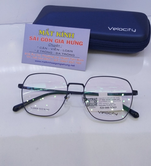 Gọng Kính Kim Loại Velocity VL876