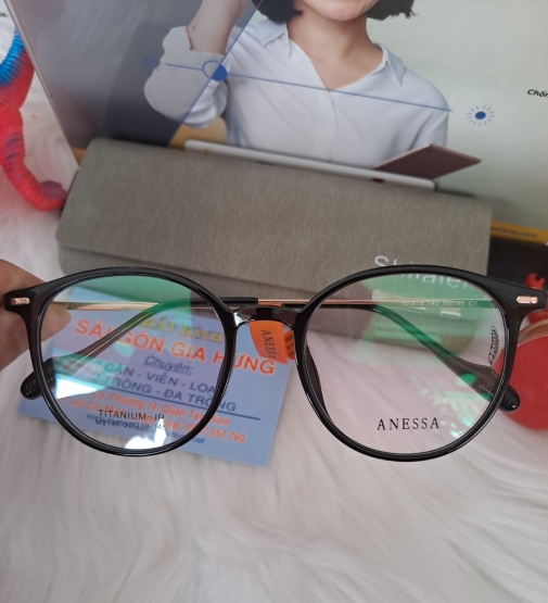 GỌNG NHỰA DẺO TITANIUM ANESSA  - M8 140 C1