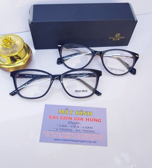 Gọng  Nhựa Nữ Cao Cấp miu miu