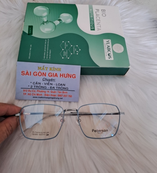 GỌNG KÍNH KIM LOẠI Peterson  MS - 53350 C4 