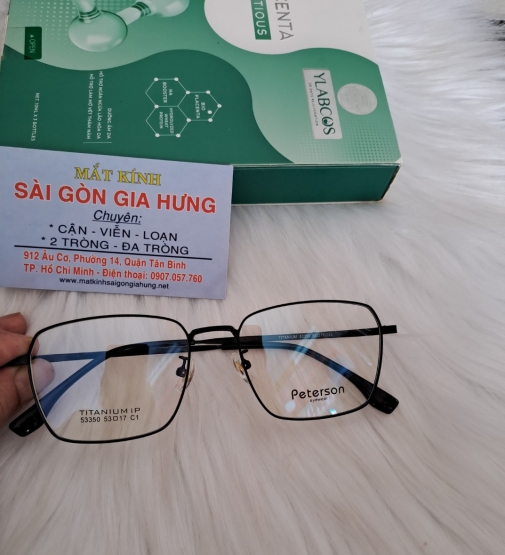 GỌNG KÍNH KIM LOẠI Peterson  MS - 53350 C1 