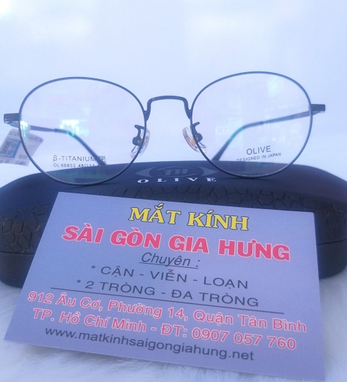 Gọng kính Titan OLIVE TT7890