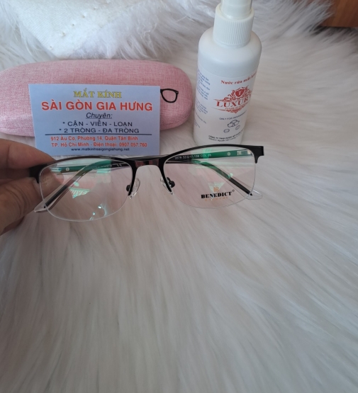 GỌNG KÍNH KIM LOẠI  BENEDICT  3579 CoL06