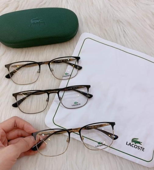 Gọng Kim Loại Nam LACOSTE