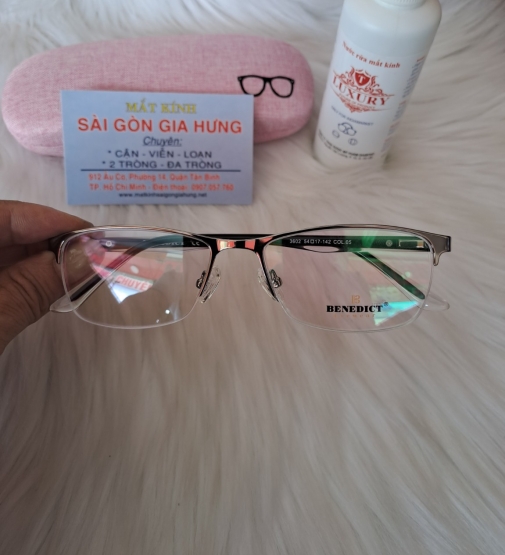GỌNG KÍNH KIM LOẠI  BENEDICT  3602 Col 5