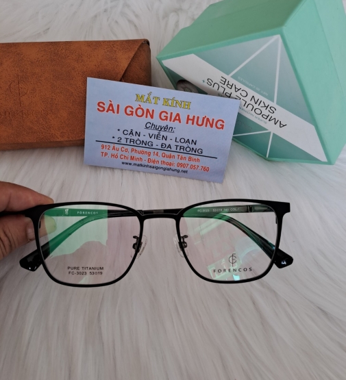 GỌNG KÍNH TITANIUM CAO CẤP  FORENCOS  FC-3023 Col1