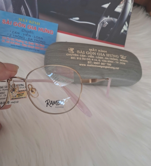 GỌNG KÍNH TITANIUM IP RAMBO 18153 50[]19-145 C6