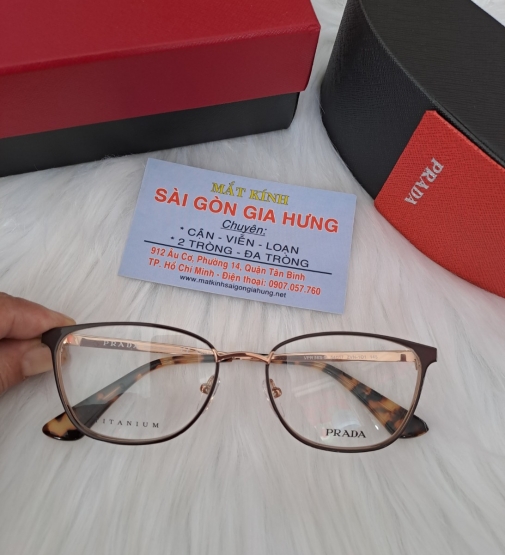 GỌNG KÍNH TITANIUM CAO CẤP PPRADA   VPR 58S -D ZVN -101