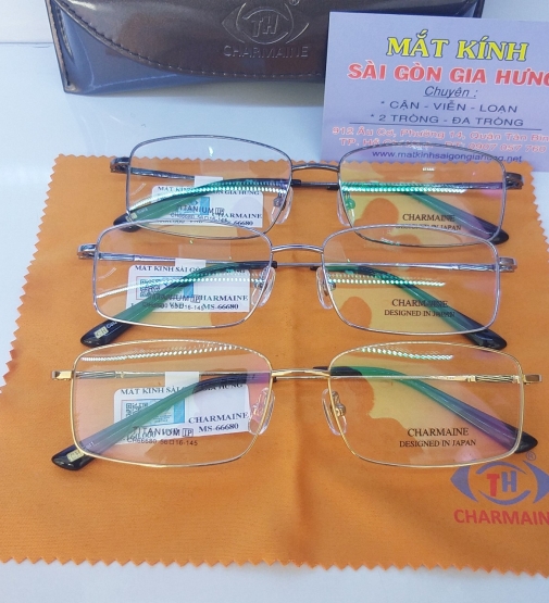 Gọng Kính TiTan Cao Cấp CHARMAINE