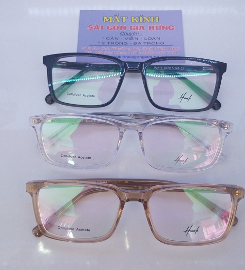 gọng Nhựa Cao Cấp HanK   cellulose Acetate