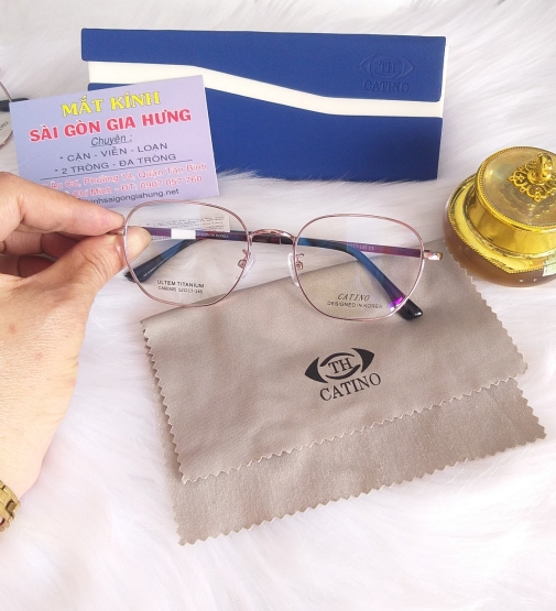 Gọng Kính TiTaNium  CATINO CA 60304 