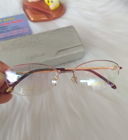 Gọng Kính TITANIUM  Cao Cấp  Olglio Raldo  AR1121