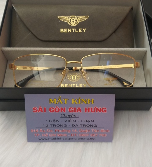 Gọng kính TITAIUM Cao Cấp BENTLEY B -1909