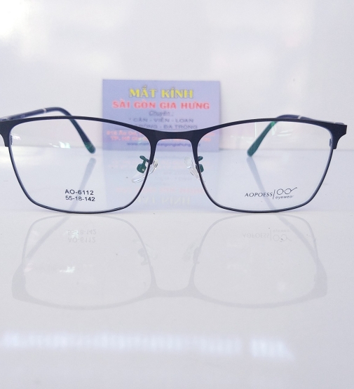 Gọng kính Kim Loại ,AOPOESS KL 6512