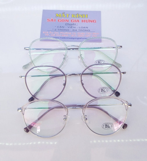 Gọng Kính Cận Kim Loại Kiểu OLD -FASHION