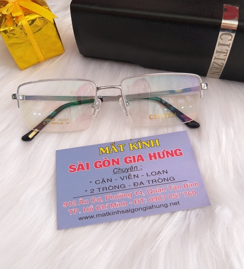 Gọng Kính TiTanium Cao Cấp CITTZEN  MS- c66623