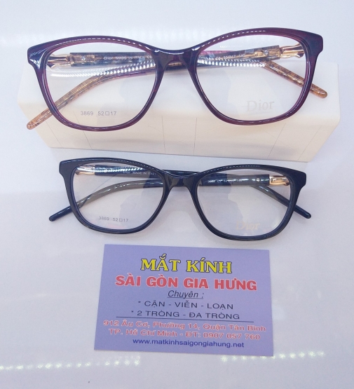 Gọng Nhựa Cao Cấp DIOR
