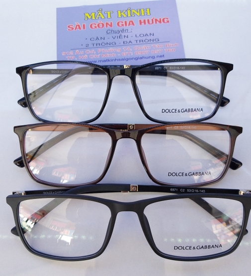 Gọng Kính Cận Nhựa Dẻo DOLCE& GABBANA