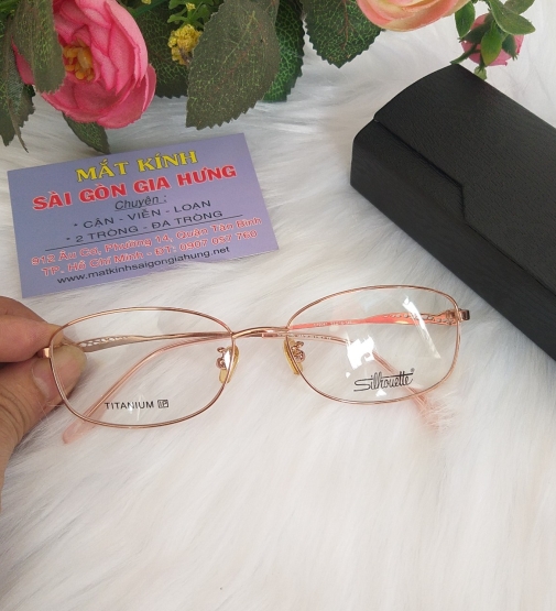 Gọng Kính TiTanium Cao Cấp Silhoiette TT5453