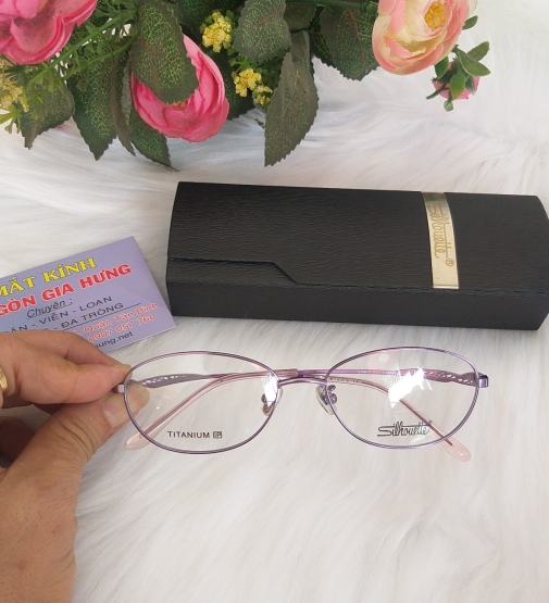 Gọng Kính TiTanium Cao Cấp Silhoiette TT5454
