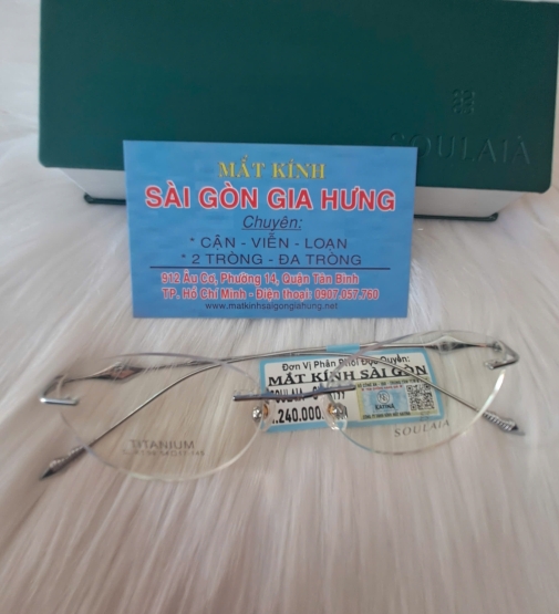 GỌNG KÍNH TITANIUM SOULAIA -SL-KT99 54[]17-145 C3