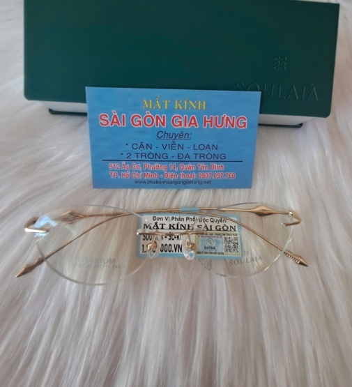 GỌNG KÍNH TITANIUM SOULAIA -SL-KT99 54[]17-145 C1 