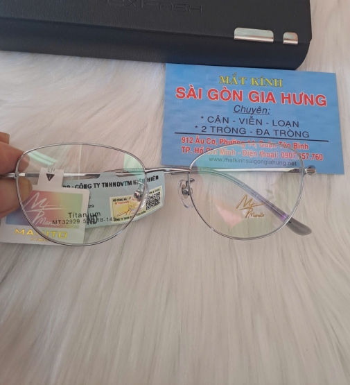 GỌNG KÍNH TITANIUM MT 32929 52[]18-145 